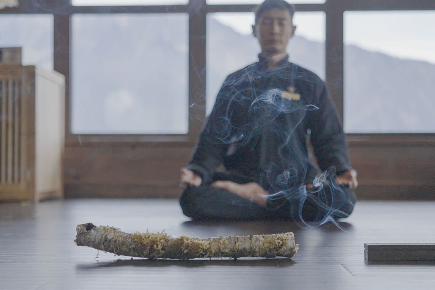 Morning Meditation at Songtsam Lodge Bome