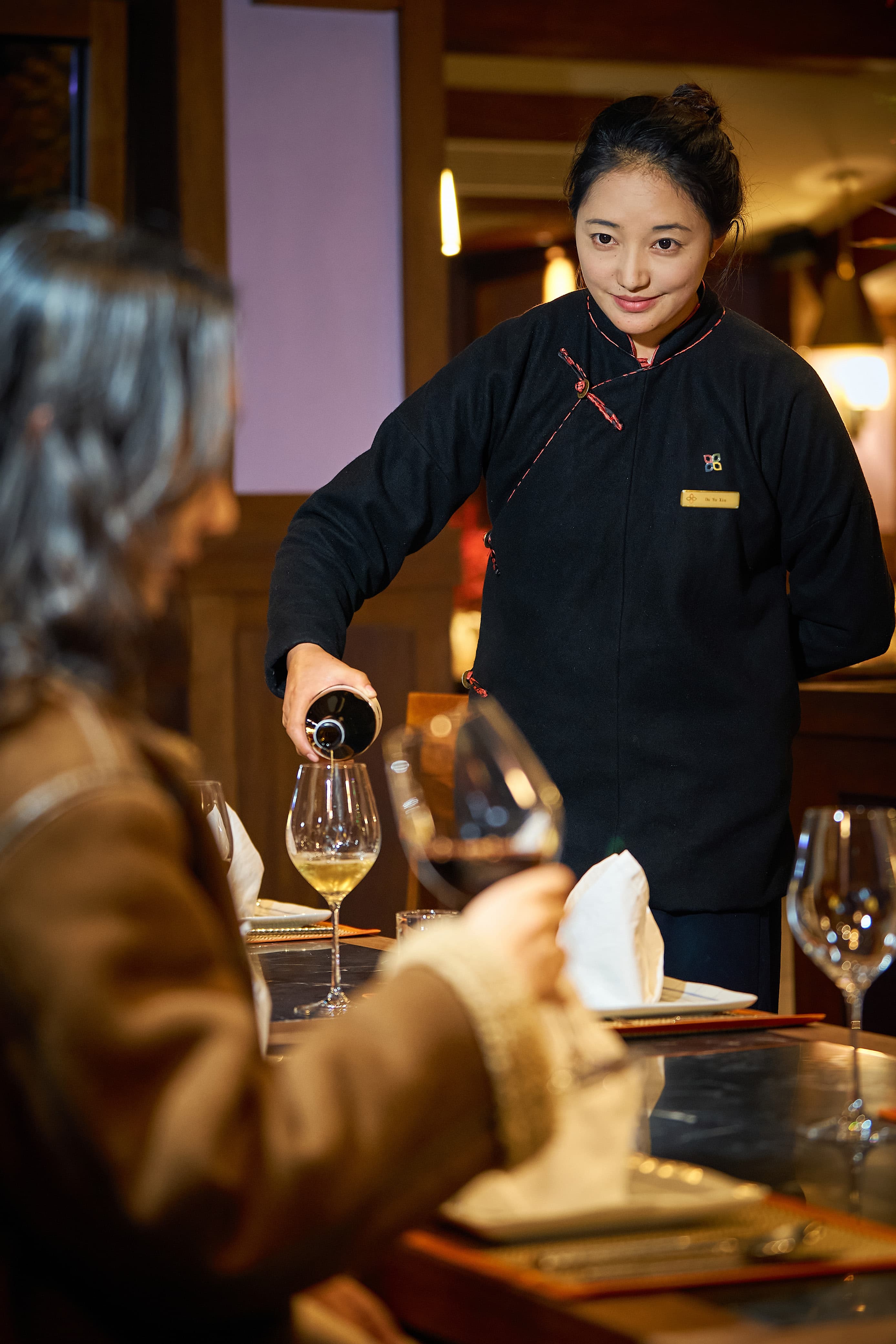 Wine Tasting at Songtsam Lodge Cizhong